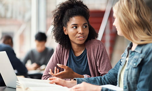Student services providing support to student