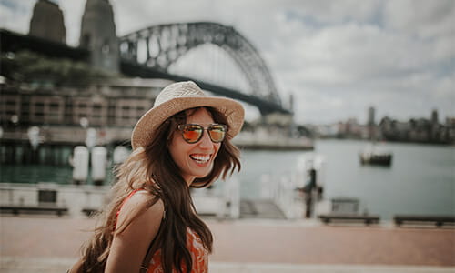Columbian student studying in Australia