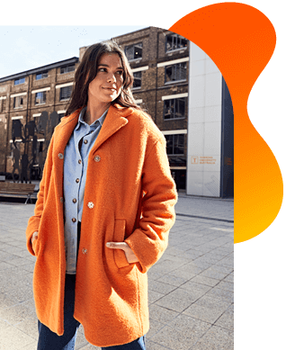Torrens University Australia | About | Woman in Orange Coat 