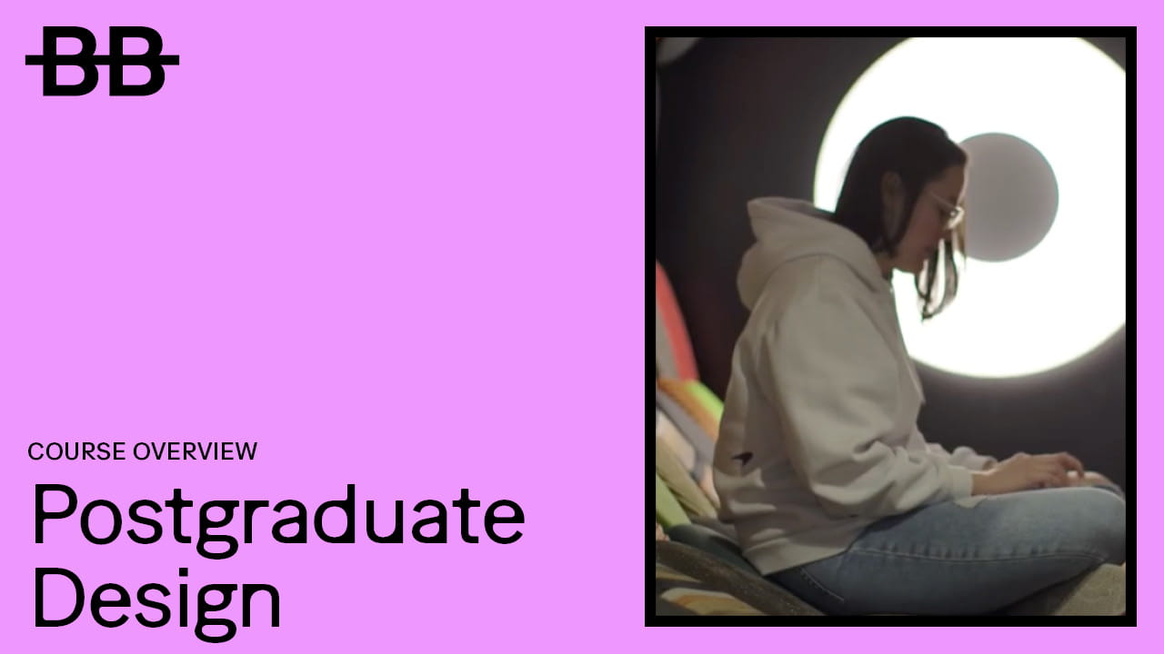 Postgraduate Design course overview
