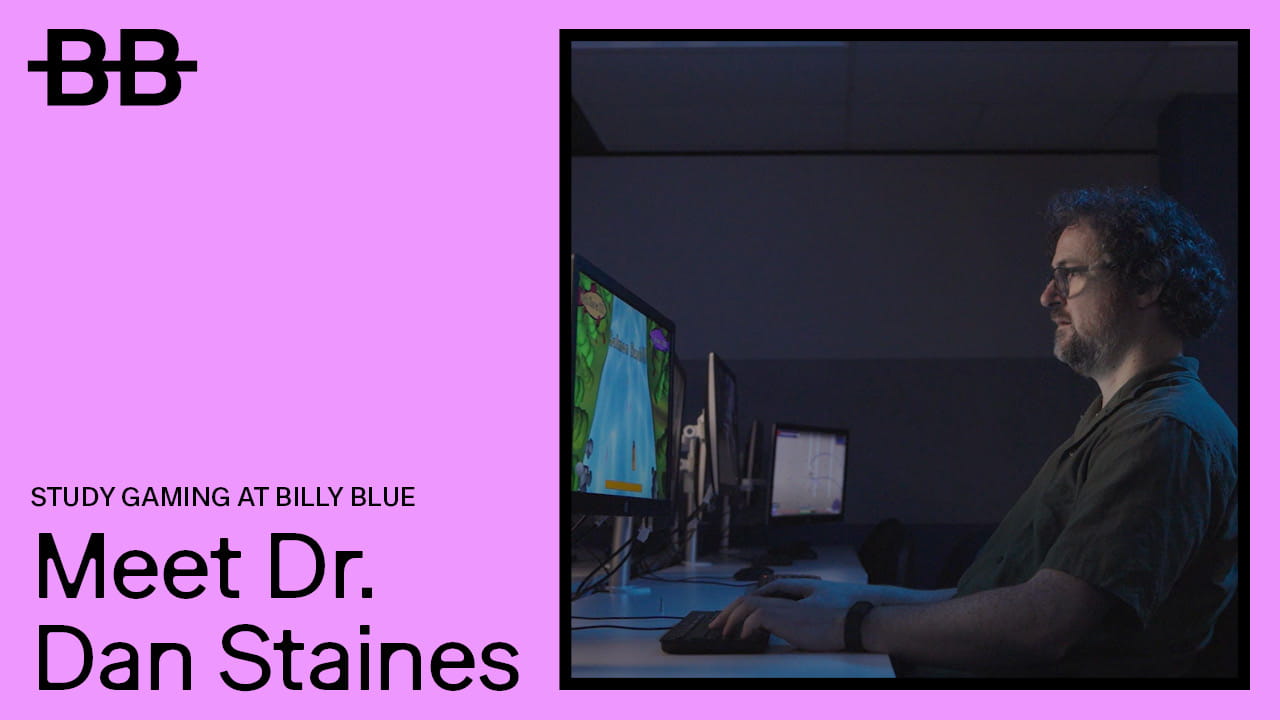 Find out more about studying Gaming at Billy Blue