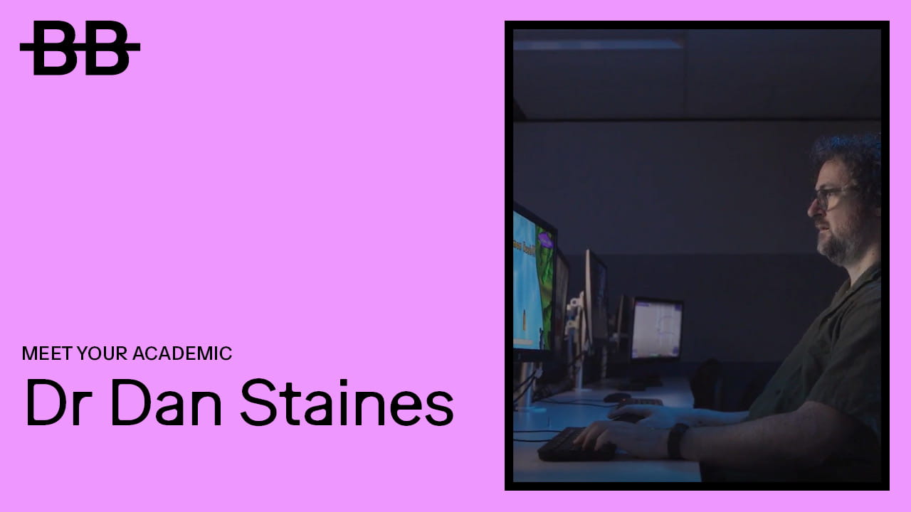 Meet Your Academic - Dr Dan Staines