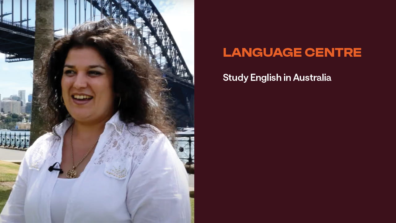 English language course video