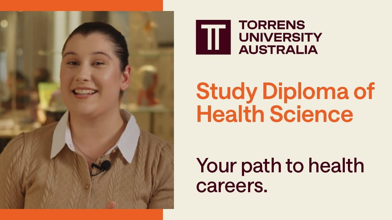 Maria Robinson Health Science Video | Torrens University Australia